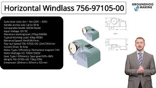 🎯 Horizontal Windlass 756-97105-00