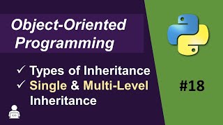 Types of Inheritance in Python | Single and Multi-Level inheritance in python