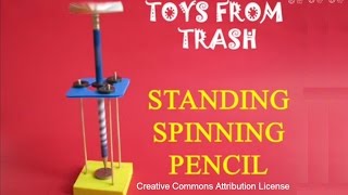 Standing spinning pencil | Assamese