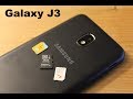 Samsung Galaxy J3 Insert and Remove Sim card / memory card