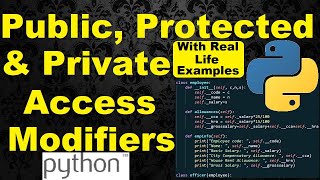 Access Modifiers in Python | Python for beginners #accessmodifiers #codinginpython #protected