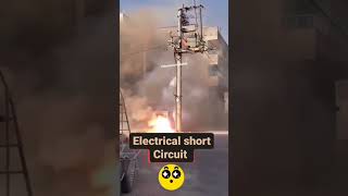 electrical short circuit😱🔥#shorts #yt_shorts #electrical