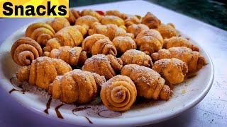 Khasta Snacks | Instant Snacks Recipe | Snacks With Chai #shorts #shortsvideo #streetfood #snacks