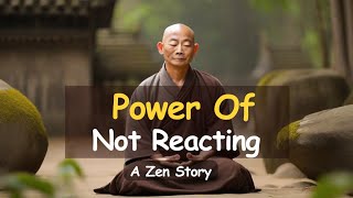 Power of Not Reacting | How to Control Your Emotions | A Motivational Zen Story