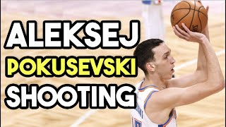 Aleksej Pokuševski Basketball Shooting Form