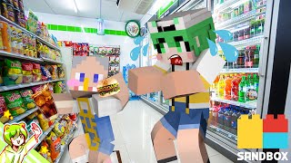 연다가 편의점 아르바이트를 구했어요! 근데 손님의 상태가?! [모드상황극] minecraft - [연다]