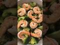 Stir fry broccoli 🥦 with shrimp 🍤 #healthy # Cooking Recipes # healthy recipes