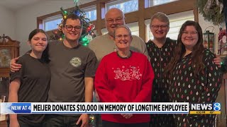 Meijer donates $10k in memory of longtime employee