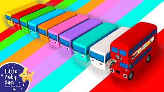 10 Little Buses on a Boat ! | | 🚌Wheels on the BUS Songs! 🚌 Nursery Rhymes for Kids
