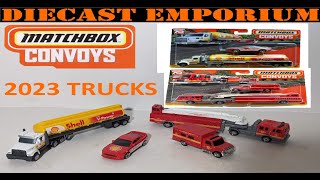 2023 Matchbox Convoys - Mega Ton Fire Truck \u0026 Western Star 49X Shell Tanker