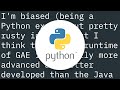 Choosing Java vs Python on Google App Engine