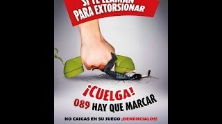 Campaña en contra de la extorsión en el Estado de Jalisco