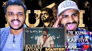 Master Kutti Story lyrical Video Song | REACTION | Thalapathy Vijay | Anirudh, Lokesh Kanagaraj