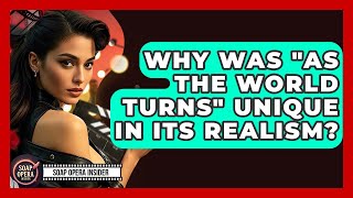 Why Was "As The World Turns" Unique In Its Realism? - Soap Opera Insider