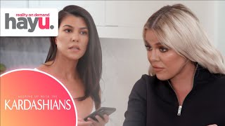 Khloé Always Sides With Kim And Production | Season 18 | Keeping Up With The Kar