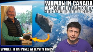 Woman Wakes Up to A Meteorite In Her Bed+9 Similar Historical Events
