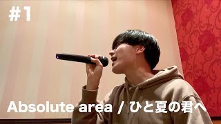 【カラオケ】Absolute area 「ひと夏の君へ」【本人が歌ってみた】