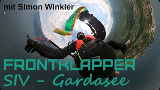 Paragliding / Gleitschirmfliegen – SIV Gardasee mit Simon Winkler – Frontklapper - NOVA Aonic