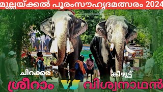 ആറങ്ങോട്ടുകര മുല്ലക്കൽ പൂരം 2024 |ARANGOTUKKARA MULLAKKAL POORAM #pooram #2024 #keralaelephants