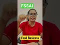 FSSAI कोनसा निकले ? | Food License #shorts