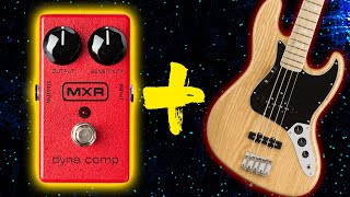 MXR Dyna Comp on BASS