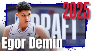 【EGOR DEMIN】2025 NBAドラフト候補：イゴール・デミン徹底分析