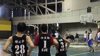 107-1台灣陸生籃球聯賽 決賽 輔仁大學vs中原大學