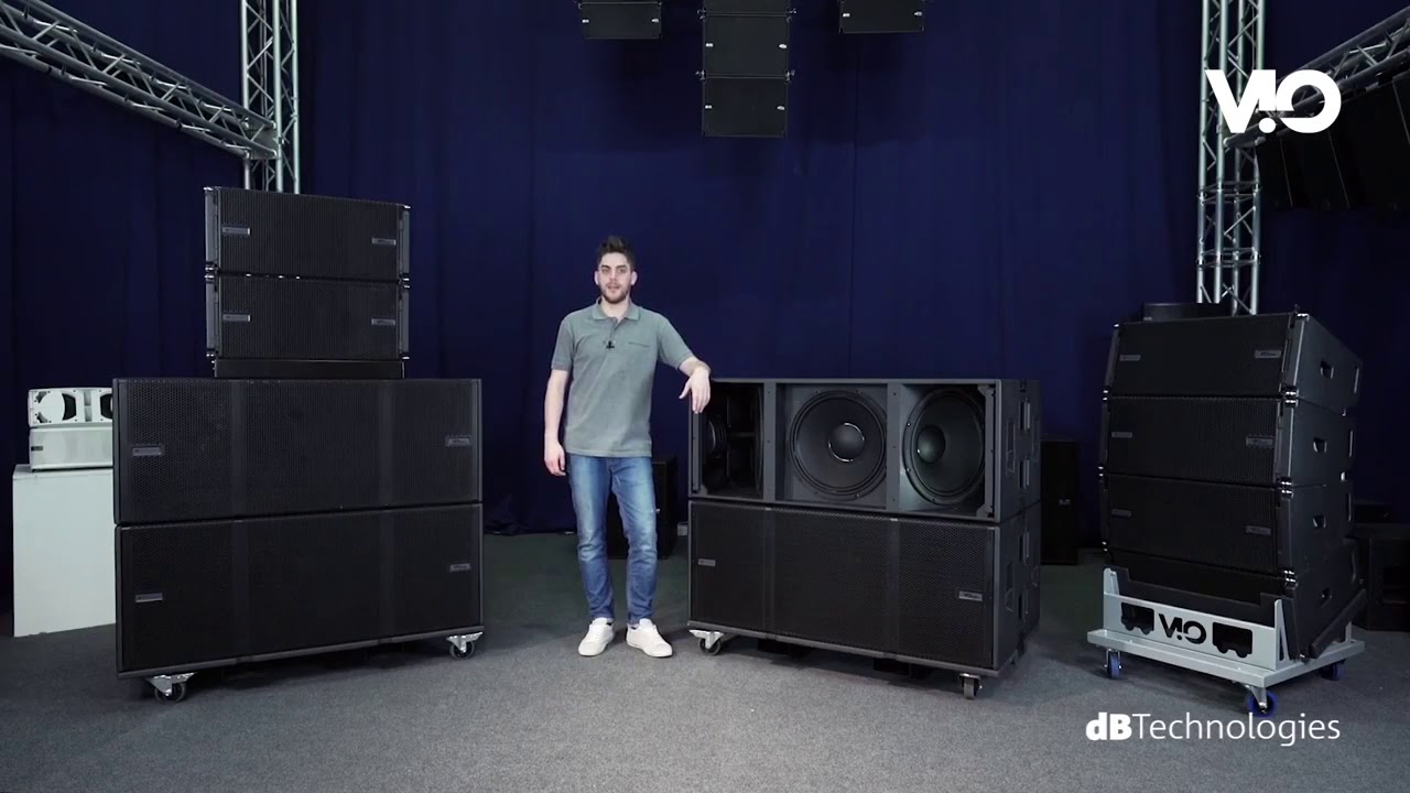 DBTechnologies VIO S318 Active Subwoofer ENG - YouTube