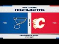 NHL Highlights | Blues vs. Flames - December 5, 2024