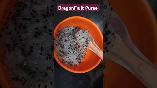 Baby Solid Food recipe #Dragonfruitpurikannada #babyfood #6+monthsbabyfoodrecipes #babypurees #viral