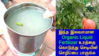 தூக்கி எரியும் கழிவில் இந்த Organic Fertilizer செய்து செடி கொடிகளுக்கு கொடுத்து செழிப்பை பாருங்க .