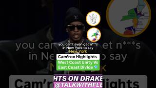 Cam’ron Highlights West Coast Unity Vs. East Coast Divide 💎