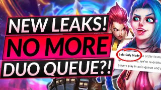 NEW LEAKED RANKED CHANGES - CRAZY Update Might BREAK League  - LoL Guide