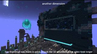 Adding a Sculk Dimension and Magic to Minecraft using only Command Blocks