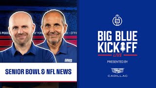 Reviewing Senior Bowl \u0026 Latest NFL News | Big Blue Kickoff Live | New York Giants