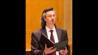 Der Bariton Jürgen Deppert - Ruhe sanft in Gottes Frieden / Schumann