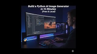 Python AI Image Generator in 10 Minutes (FREE • No GPU Needed)”