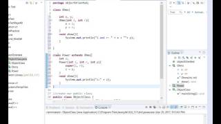 Java- Inheritance Example 5 (method overriding)