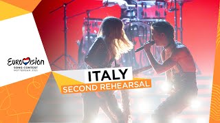Måneskin - Zitti E Buoni - Second Rehearsal - Italy 🇮🇹 - Eurovision 2021