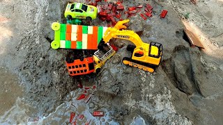 Lego dam breach video 2022 -  Minibricks wall dam breach -  Lego bridge dam  - Dam construction