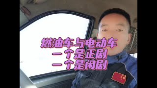 燃油车与电动车 一个是正剧 一个是闹剧 #汽车 #汽车人共创计划