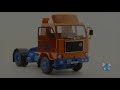 modelissimo road kings volvo f88 deutrans 1965 1 18