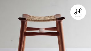 [HOKUTO59]    MAKING a JAPAN stool !! ②  making furniture