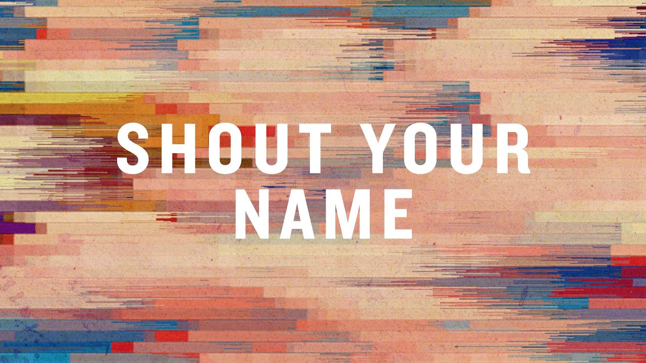 Shout Your Name Live Jon Thurlow Shazam Shout Your Name Live Jon Thurlow Shazam