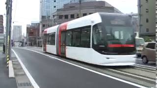 【路面電車動画】富山ライトレール０３　ＬＲＶ　ＴＬＲ０６００形