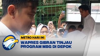 Siswa Antusias Sambut Gibran Sidak Program MBG di Depok