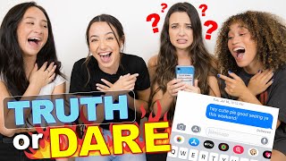 She sent WHAT? TRUTH or DARE! Merrell Twins