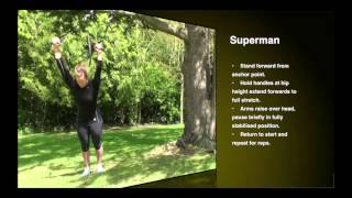 Wolverson Fitness AST strap trainer exercises