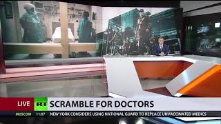 New York State is considering sending in  National Guard to replace unvaccinated healthcare workers