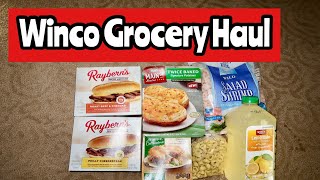 WINCO GROCERY SHOPPING HAUL APRIL 2024